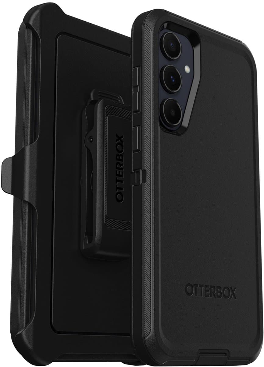 Otterbox Defender Samsung Galaxy A55 Back Cover Zwart