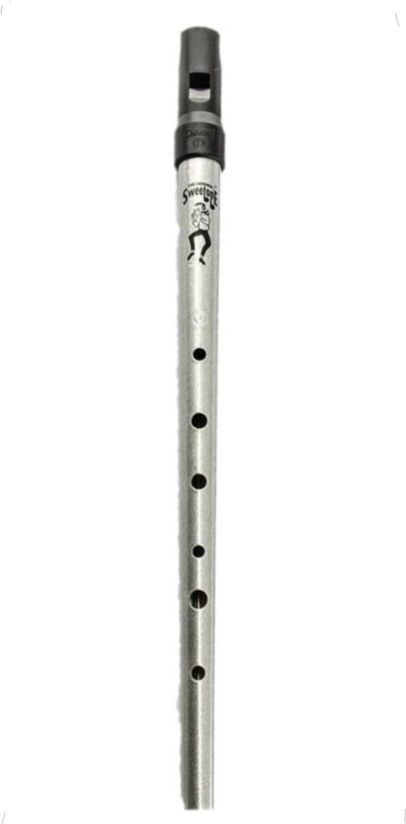 Sweetone Tin Whistle (Ierse Fluit) D Zilver