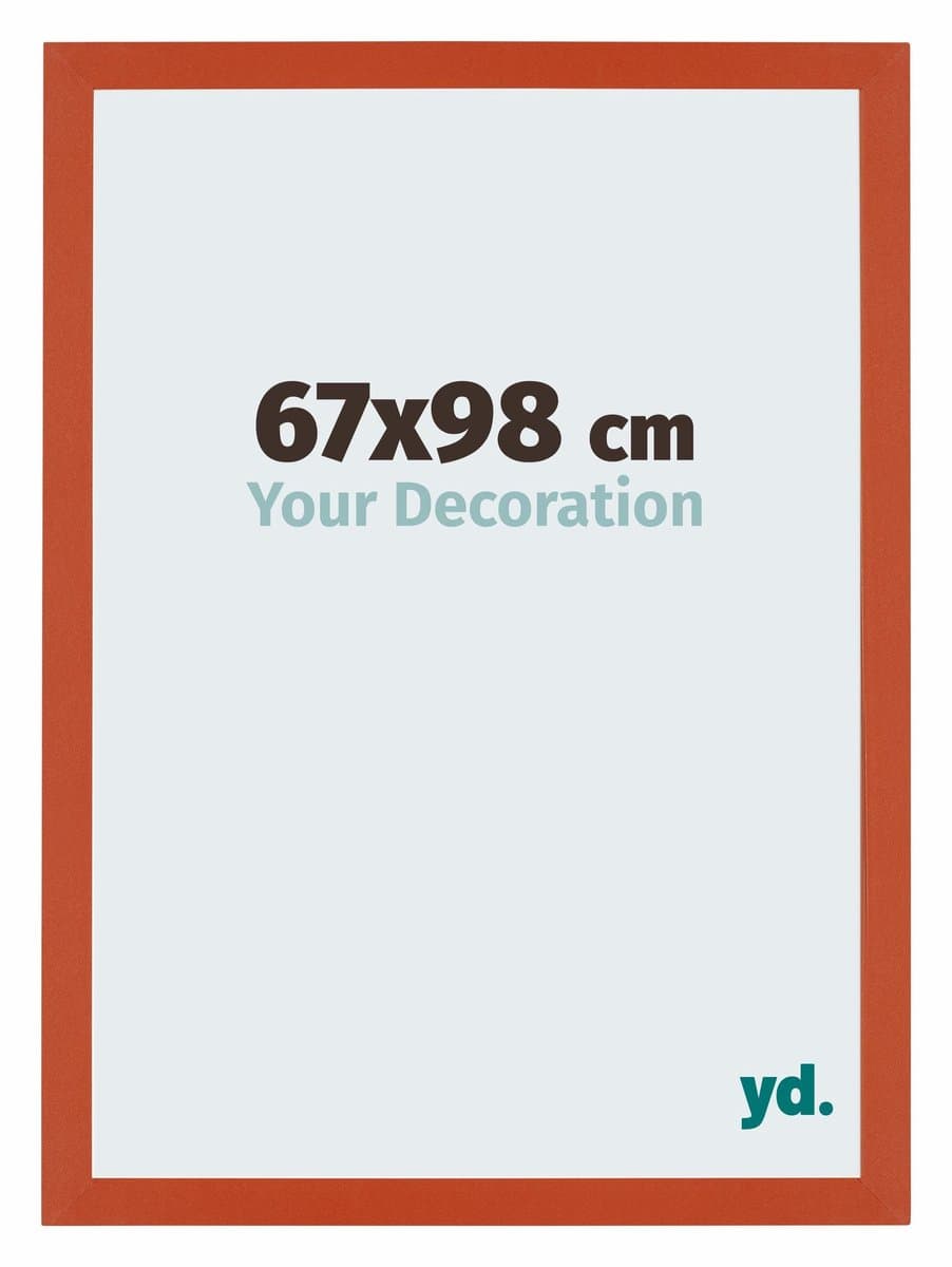 Your Decoration - Puzzellijst 67x98 cm - Oranje - Puzzellijst 1500-2000 stukjes - MDF Fotolijst - Mura