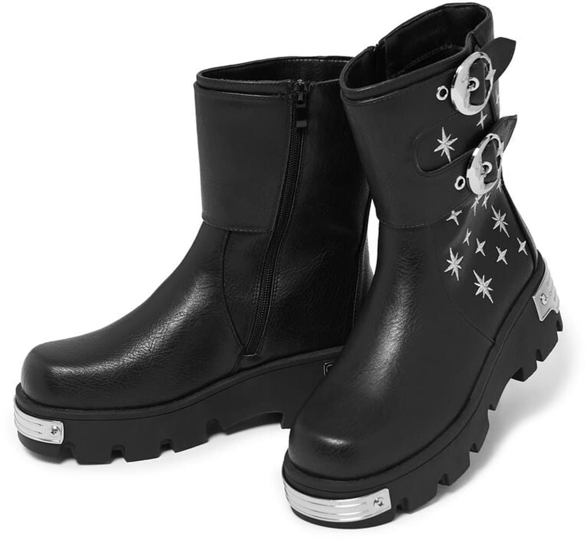 KOI Eclipsed Rituals Biker Boots Dames Laars - zwart - EU40