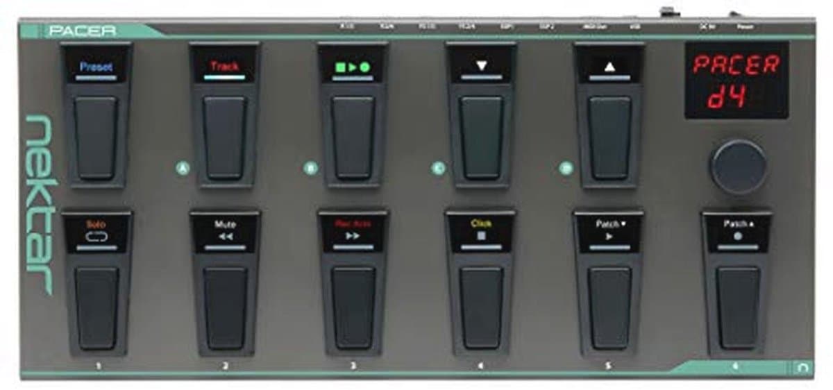 USB MIDI Voetschakelaar Controller met DAW-integratie - Handsfree MIDI Besturing