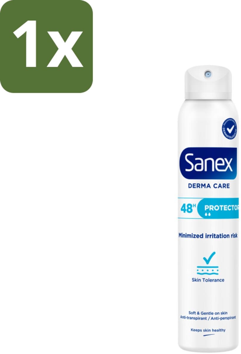 1 x Sanex – Deodorant Spray – Dermo Protector – 200 ml - Koffiezetapparaat