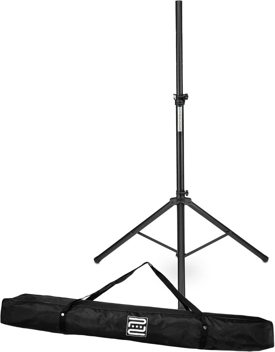 Aluminium Luidsprekerstatief met Brede Driepoot en Hoogte van 125-185 cm – Geschikt voor Darts en Fotografie