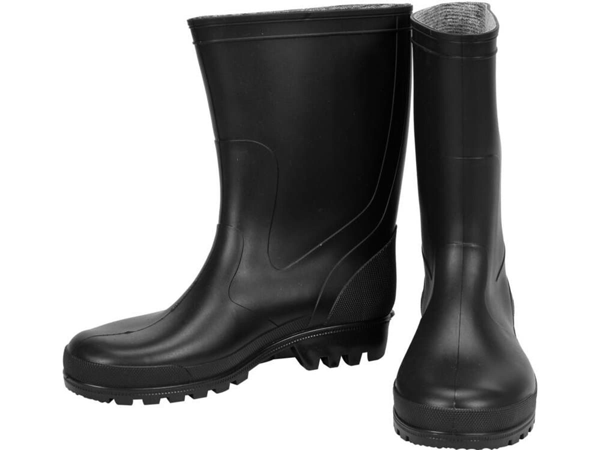 Regenlaarzen PVC maat 39 - Waterdichte Korte Werklaarzen - Antislip Tuinlaarzen voor Dames & Heren - Schoonmaakvriendelijke Rubberen Laarzen voor Tuin, Volkstuin & Huishouden