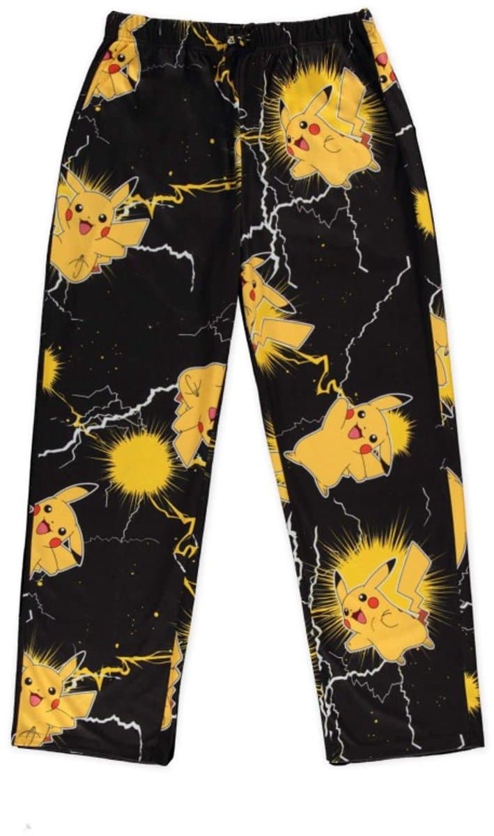 Pokémon Pikachu AOP Jersey Broek Heren Trainingsbroek - meerkleurig - S