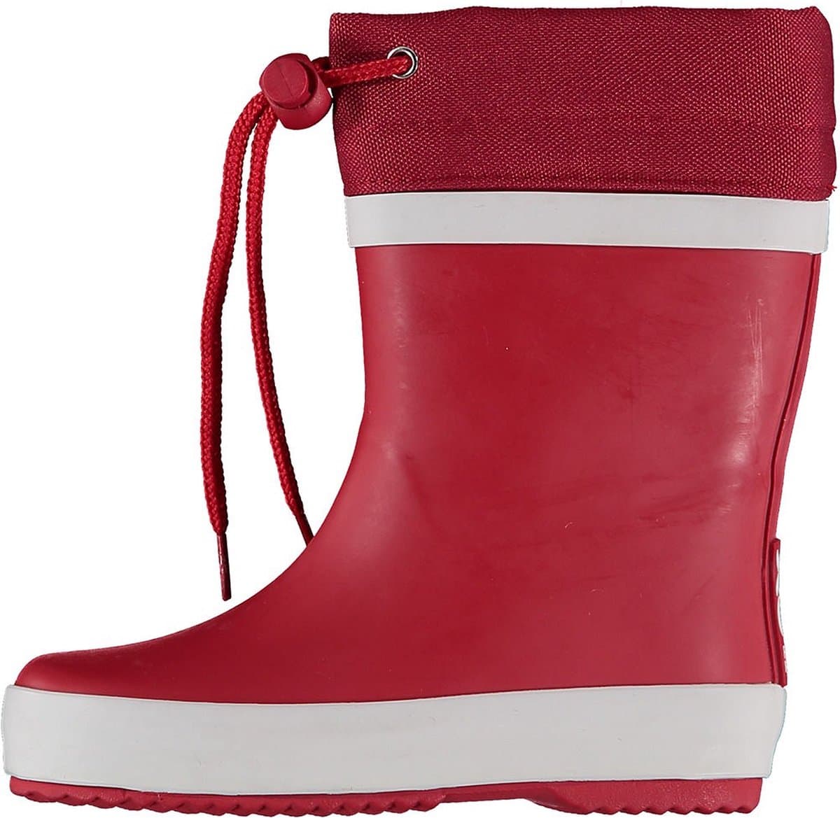 XQ - Regenlaarzen Kinderen - Fleece voering - Rood - Regenlaarzen met voering - Unisex - Maat 33/34