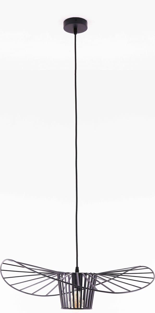 Hanglamp Wave zwart 60 cm Vertigo stijl E27