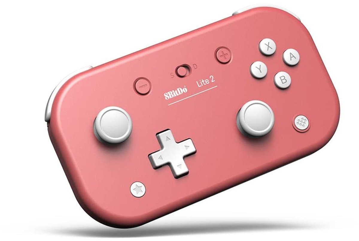 8BitDo Lite 2 Pink - Gamepad Android - Nintendo Switch - Raspberry Pi - roze