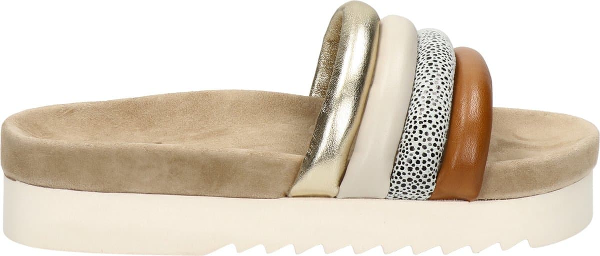 Maruti - Bali Slippers Cognac - Cognac-Combi - 39