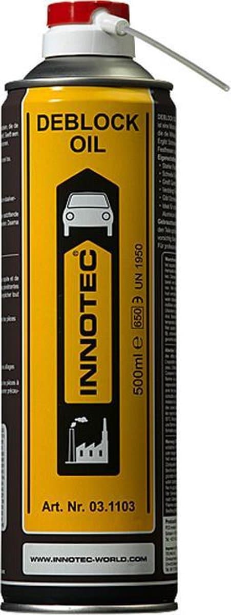 Innotec - Deblock oil - kruipolie - 500 ml