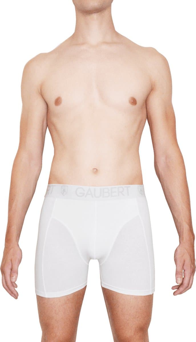 Gaubert - Boxershorts - 2-Pack - Heren - Wit - Maat S