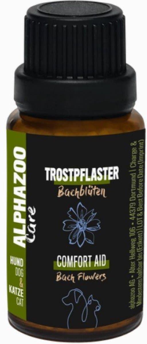 Natuurlijke Globules Pastilles Bachremedies - verdriet - verlies - angst voor verlies bij honden en katten 15gr