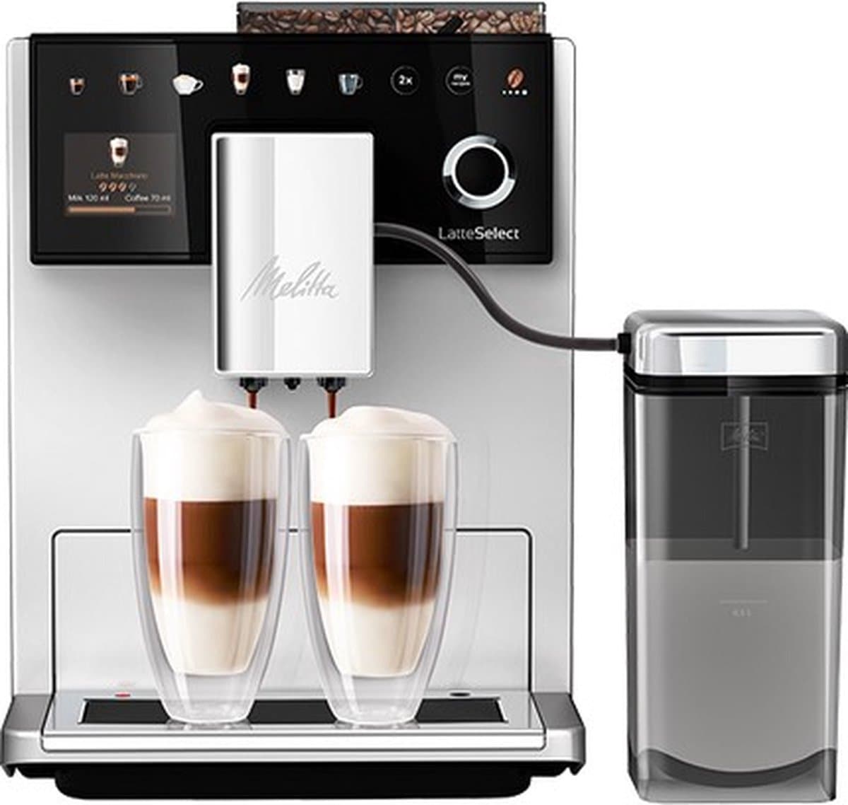 LATTE_SELECT ZILVER F630-212 Nieuw