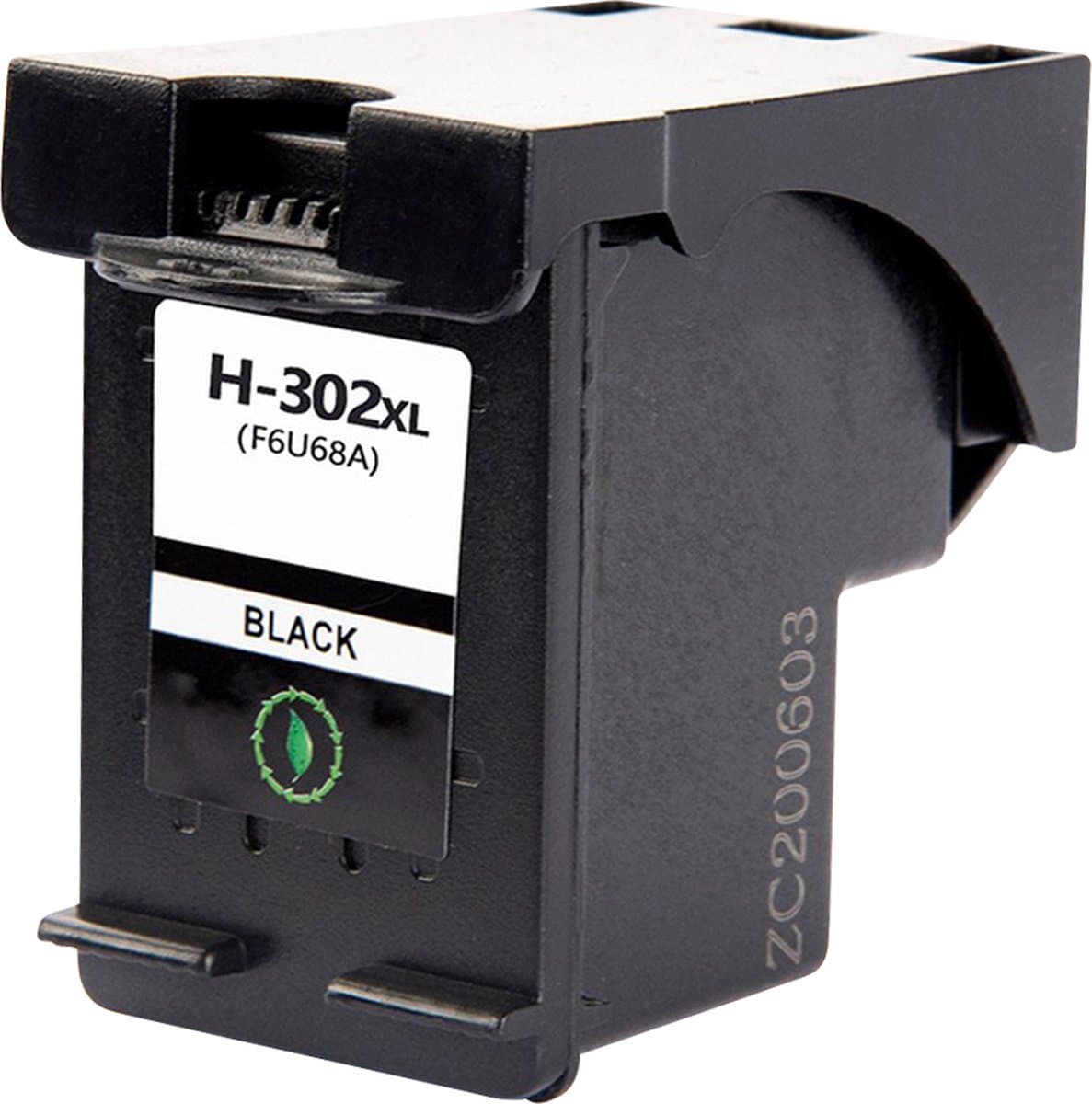 Inkt cartridge - 1X Zwart - Geschikt voor (HP 302XL)