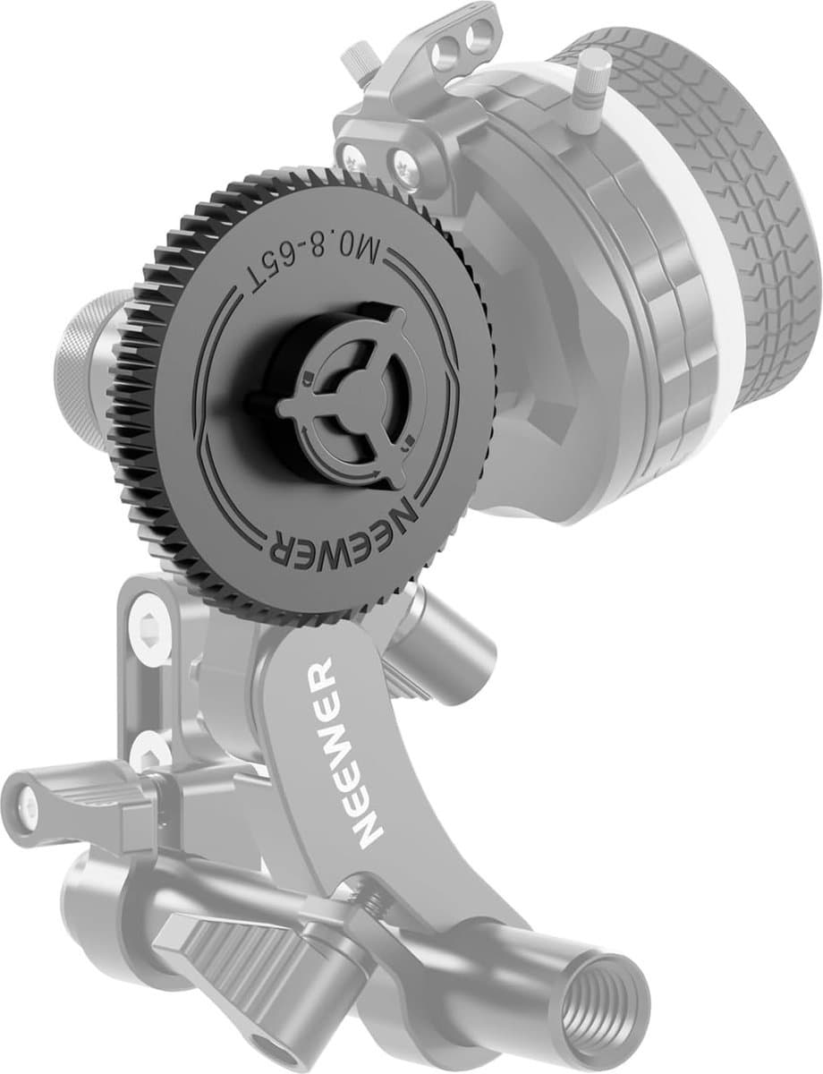 M0.8-65T Tandwiel voor Follow Focus, Standaard 0.8 MOD en 65 Tanden - Compatibel met SmallRig Follow Focus Mini Follow Focus, PG007 - Nauwkeurige Scherpstelregeling voor Professionele Video-Opsnamen X01NSK799