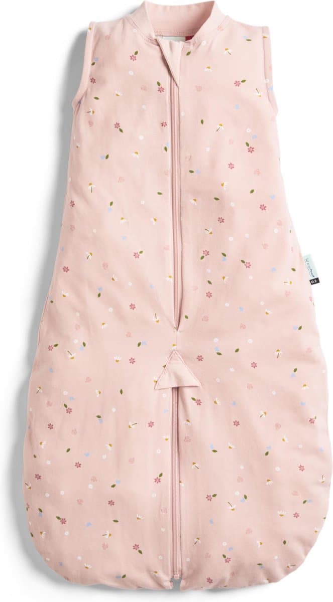 Ergopouch Jersey Sleepsuit Slaapzak - 0,2 Tog - Slaapzak baby - Slaapzakken - Slaapzak kind - Slaapzak 120 cm - Slaapzak zomer - Daisies