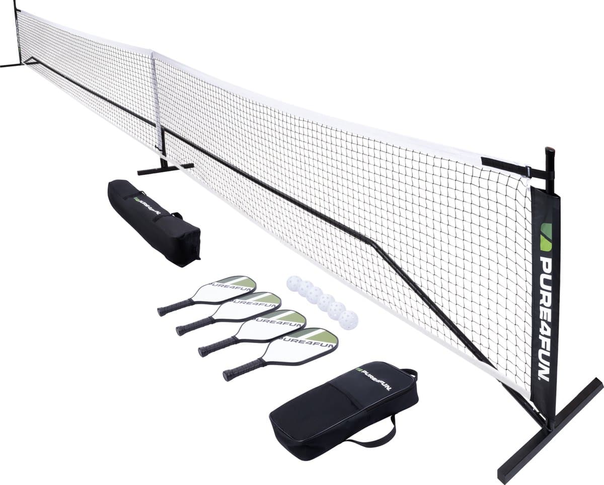 Pure4Fun - Pop-up pickleball set - Inclusief net