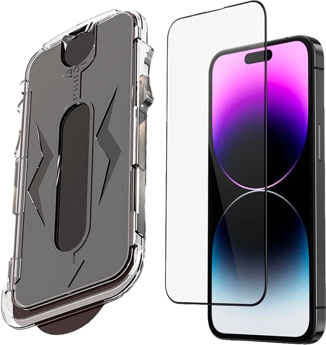 Screenprotector - Geschikt voor iPhone 14 Tempered Glass screen protector - Extra Sterk - beschermglas