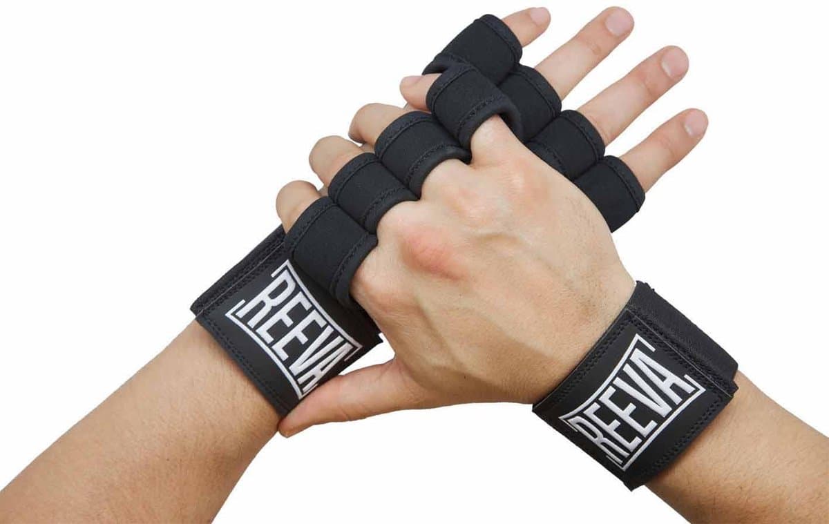 Reeva Fitness Handschoenen 1.0 - crossfit handschoenen - geschikt voor fitness en crossfit - medium (M)
