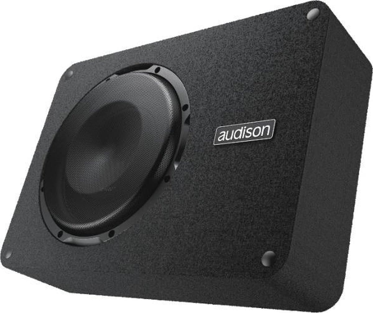 Audison APBX 8R - Autosubwoofer - Gepoorte subwooferkist - 20cm - 8 inch - Bass reflex - Compacte platte kist