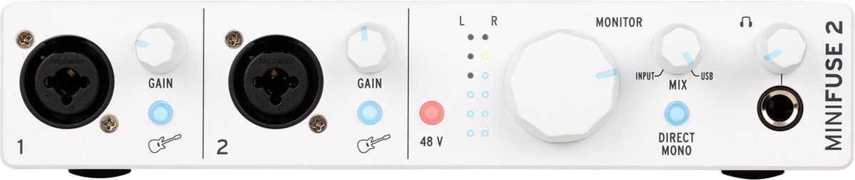 Arturia MiniFuse 2 White - USB audio interface, wit