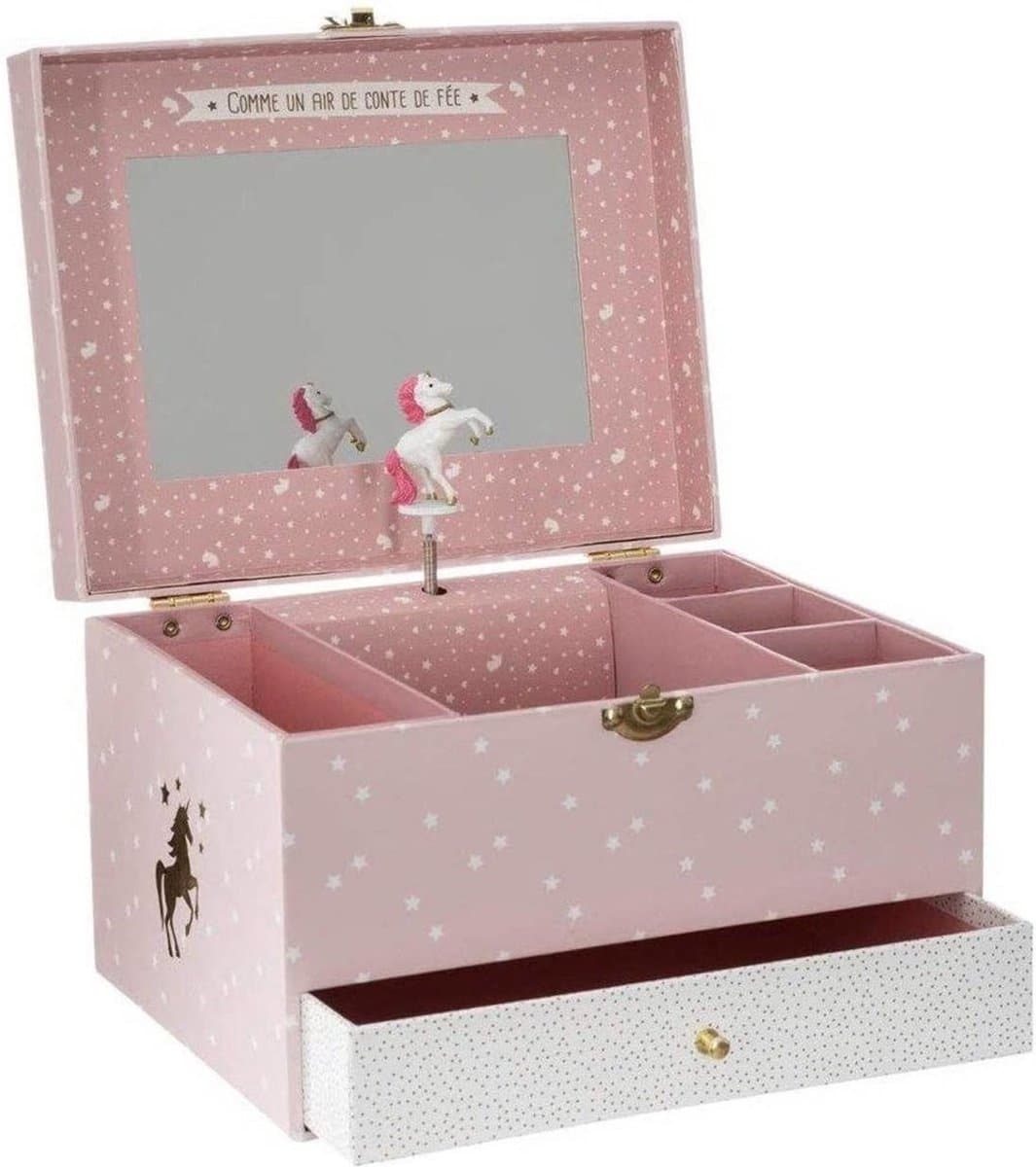 Atmosphera For Kids Eenhoorn Muziekdoos - Roze
