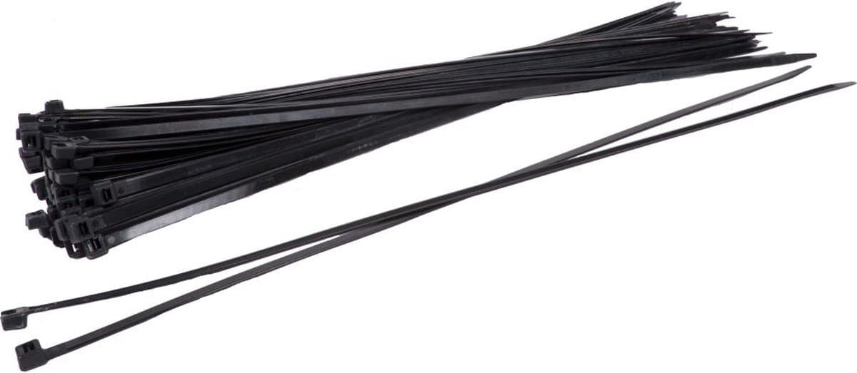 TD47 Kabelbinders 9.0 x 1200 mm Zwart - Tie wraps - Tyraps
