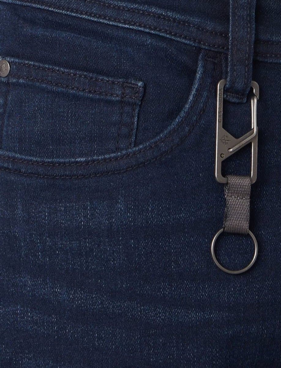 Casa Moda korte broek donkerblauw
