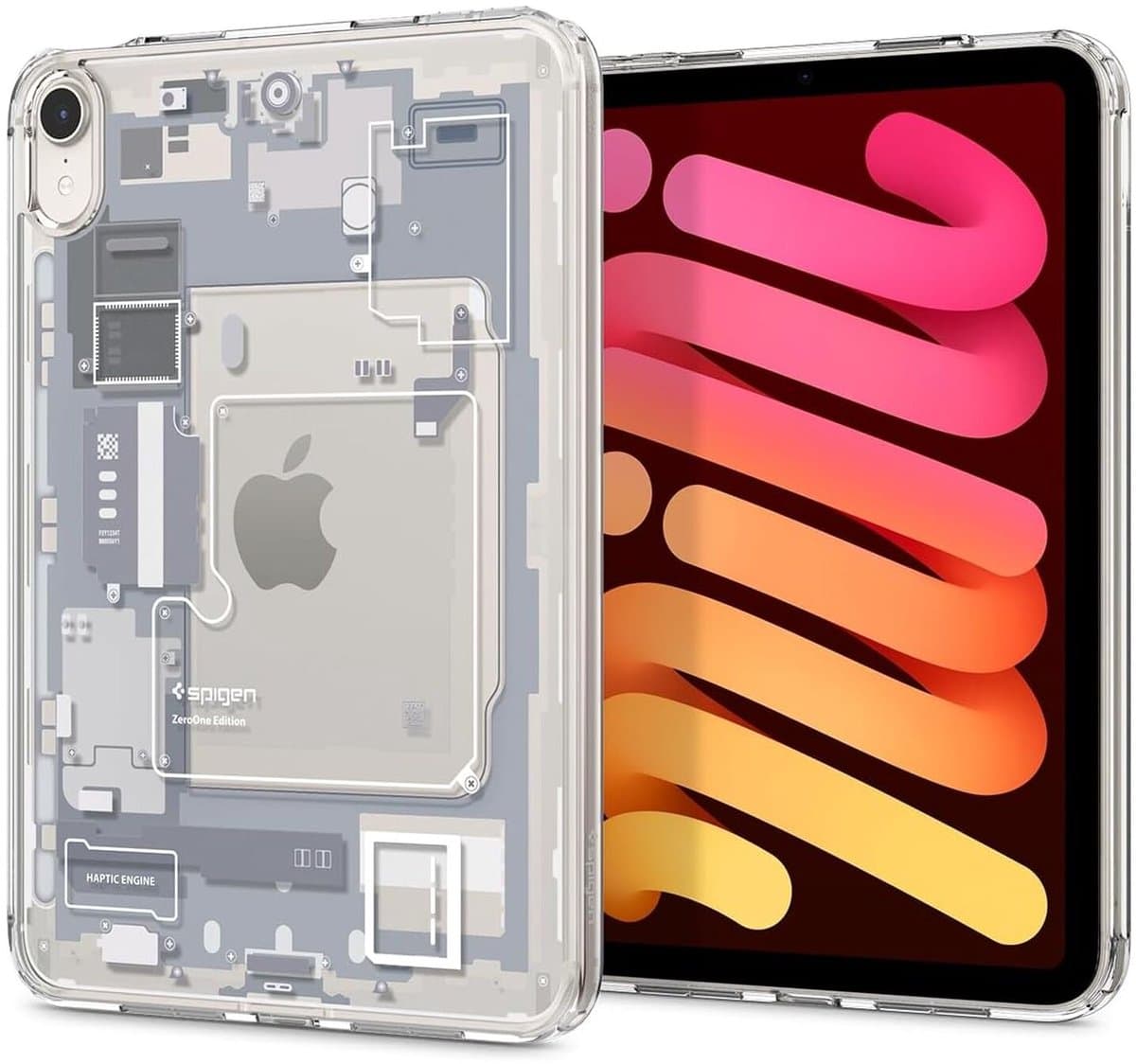 Spigen Ultra Hybrid Zero One backcover voor de Apple iPad Mini 7 (2024) / iPad Mini 6 (2021) - Transparant