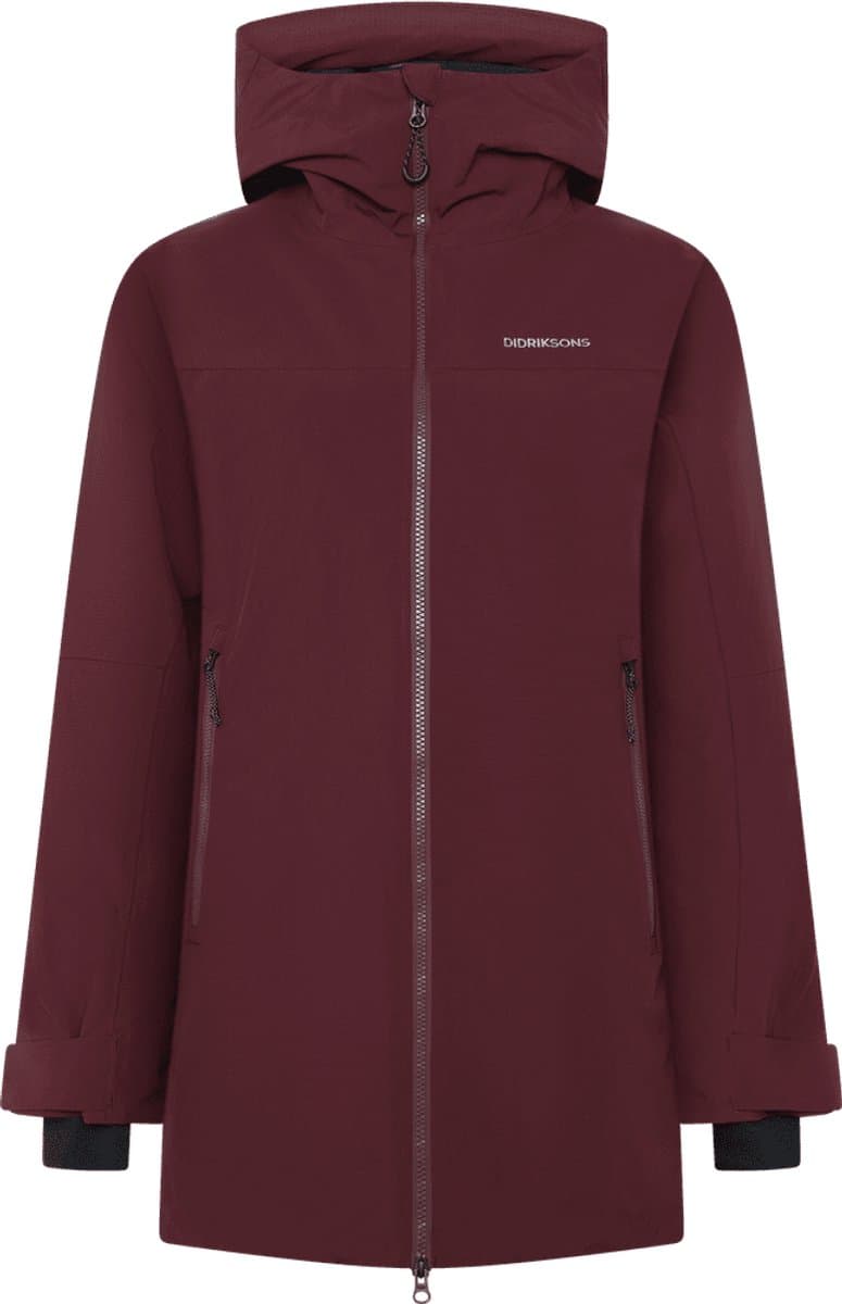 Didriksons MARGET WNS PARKA2 Dames Outdoorjas - Old rust