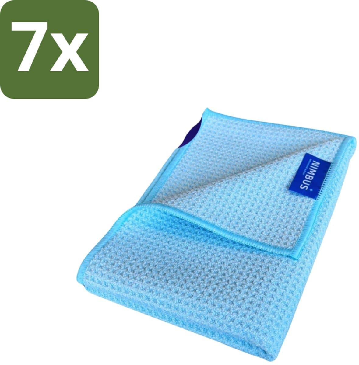 7 x NIMBUS Magic Droogdoek Small - Droogdoek - Water Opnemen - Streeploos Drogen - Auto Drogen - Glas Drogen
