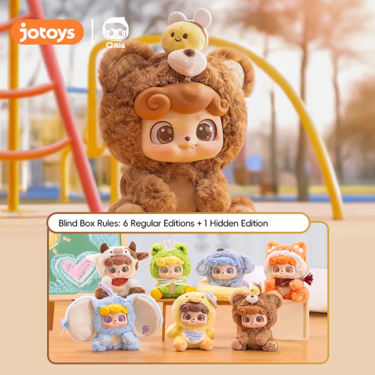 QKID - ANIMAL PRE SCHOOL SERIES (U krijgt 1 doosje per bestelling)