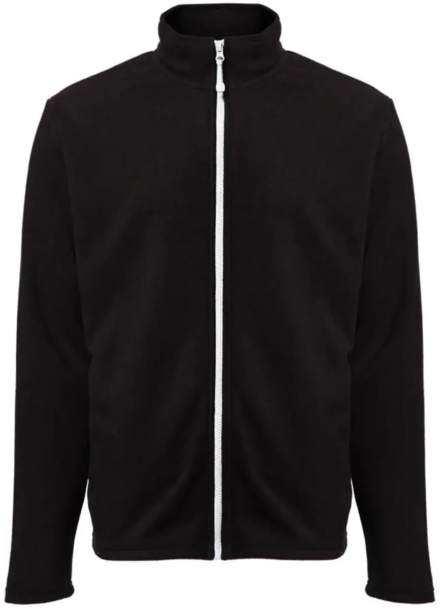 Fleece met rits Black & Match Grizzly