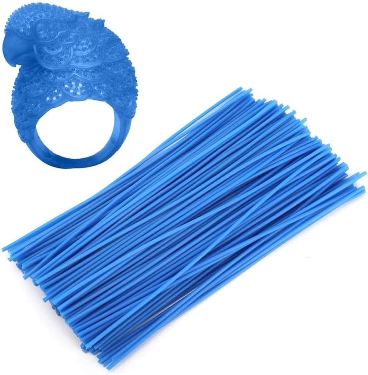 Dailygoods- Waslijn 3 mm - Gietwaslijn - Blauw - Wasdraad - Sieraden modellering - DIY ambachtelijke ring maken - Gietwas