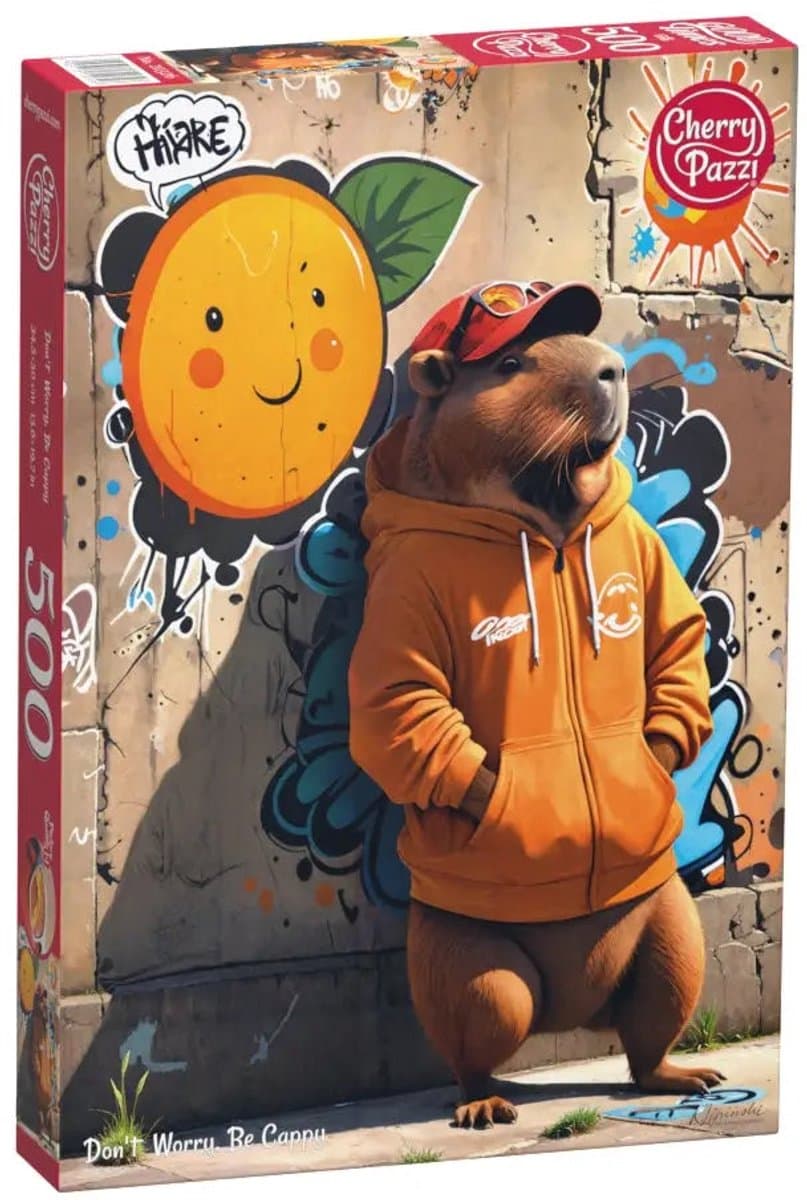 Don't Worry, Be Cappy Puzzel 500 Stukjes