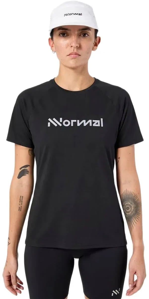 Nnormal Race T-shirt Met Korte Mouwen Zwart XS Vrouw