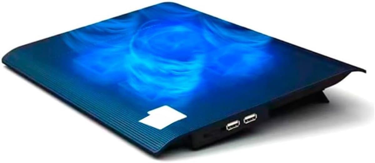 QORA® Laptop Cooler - Zwart - ‎35cm x 25cm x 3cm