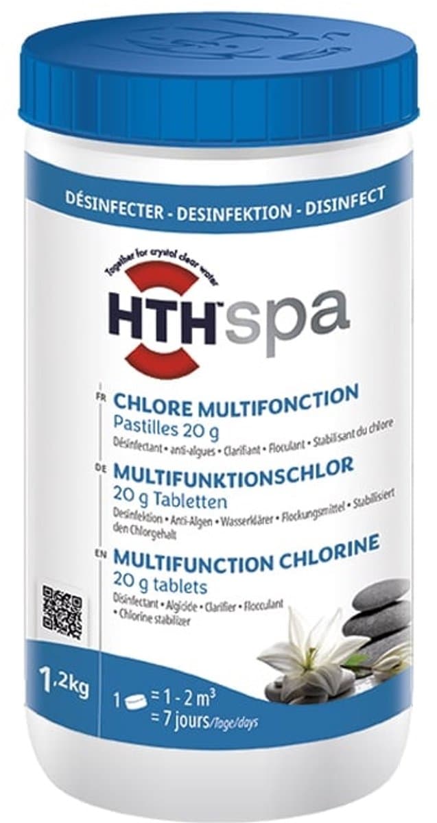 HTH Minitab Action 5 (20g) Chloortabletten - 1 kg - Zwembad Chloor