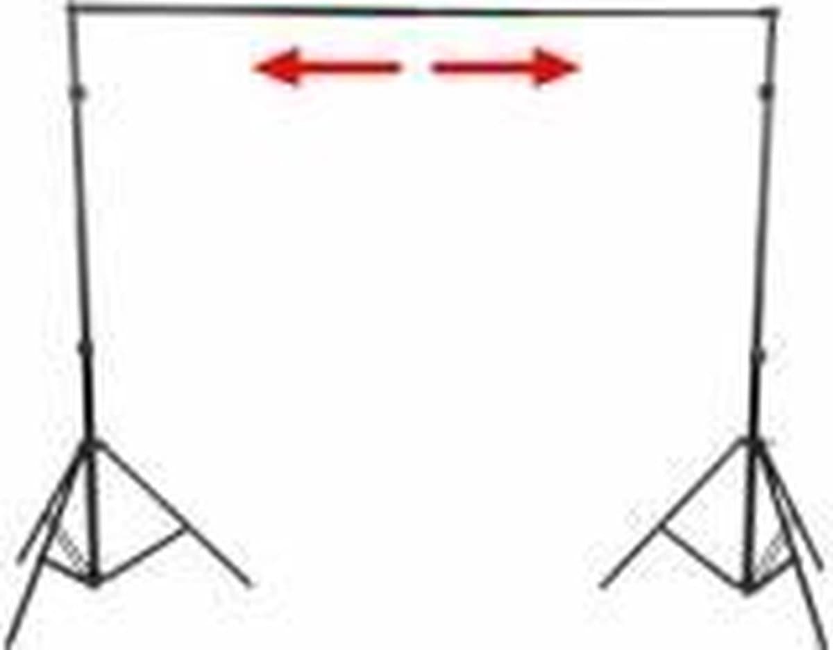Walimex Achtergrondsysteem, telescoop, 120 - 307 cm