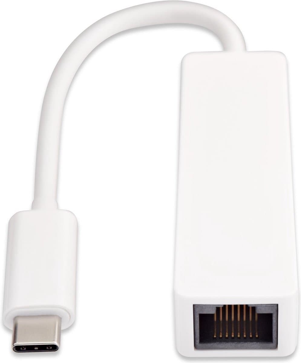 USB C to RJ45 Network Adapter V7 V7UCRJ45-WHT-1E