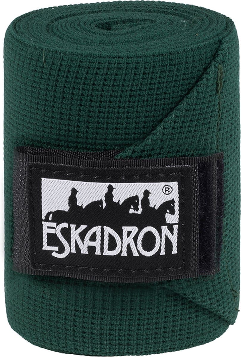 Eskadron Bandages Elastic Donkergroen