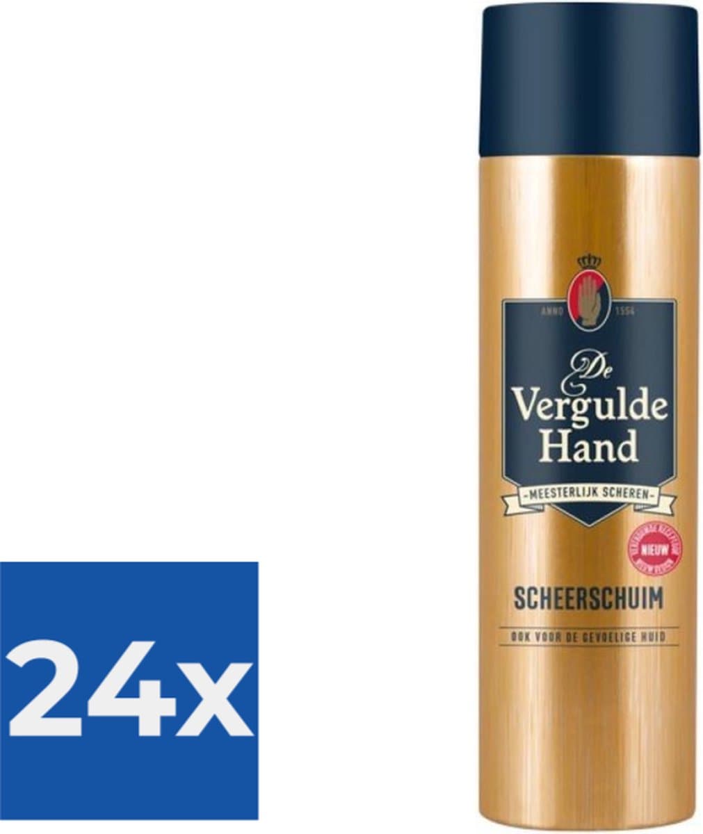 De Vergulde Hand Scheerschuim 250 ml - Voordeelverpakking 24 stuks