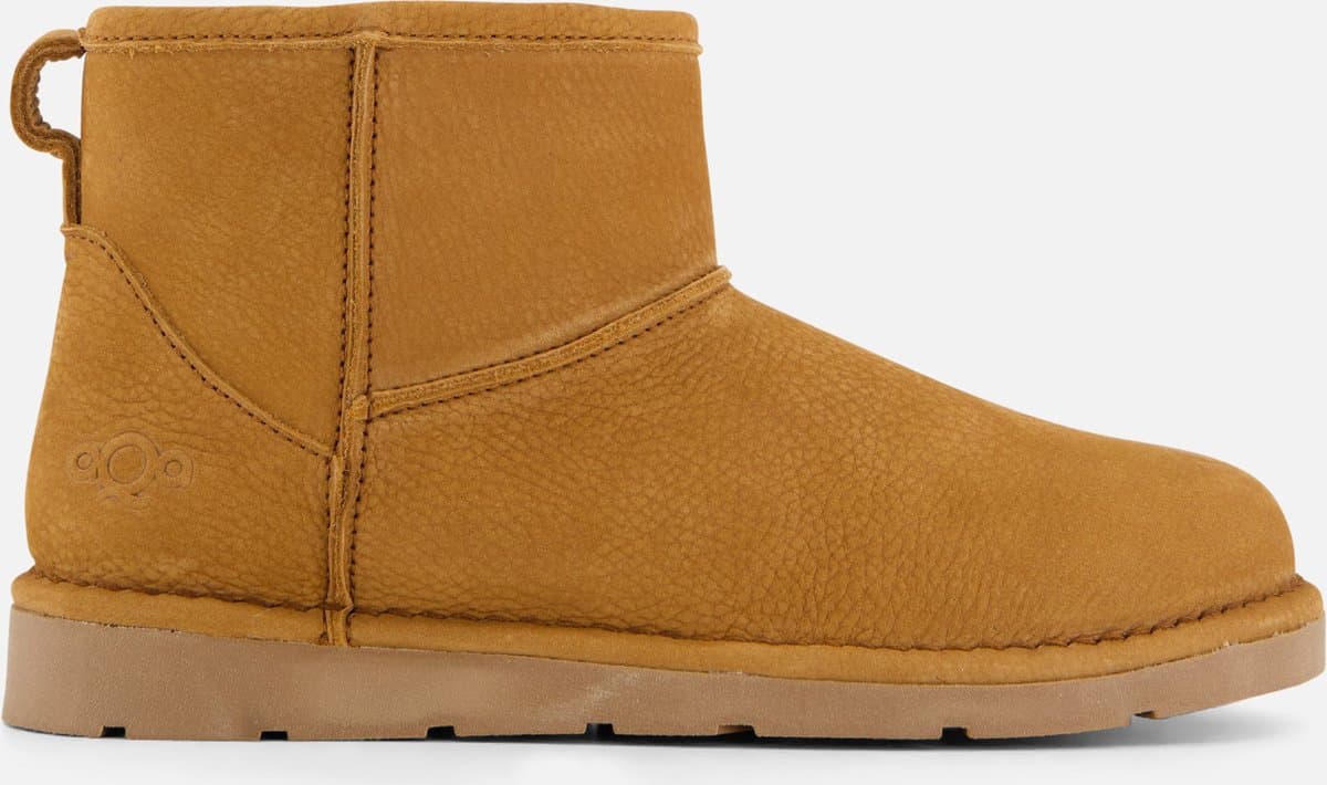 Aqa Gevoerde boots cognac Nubuck - Dames - Maat 42