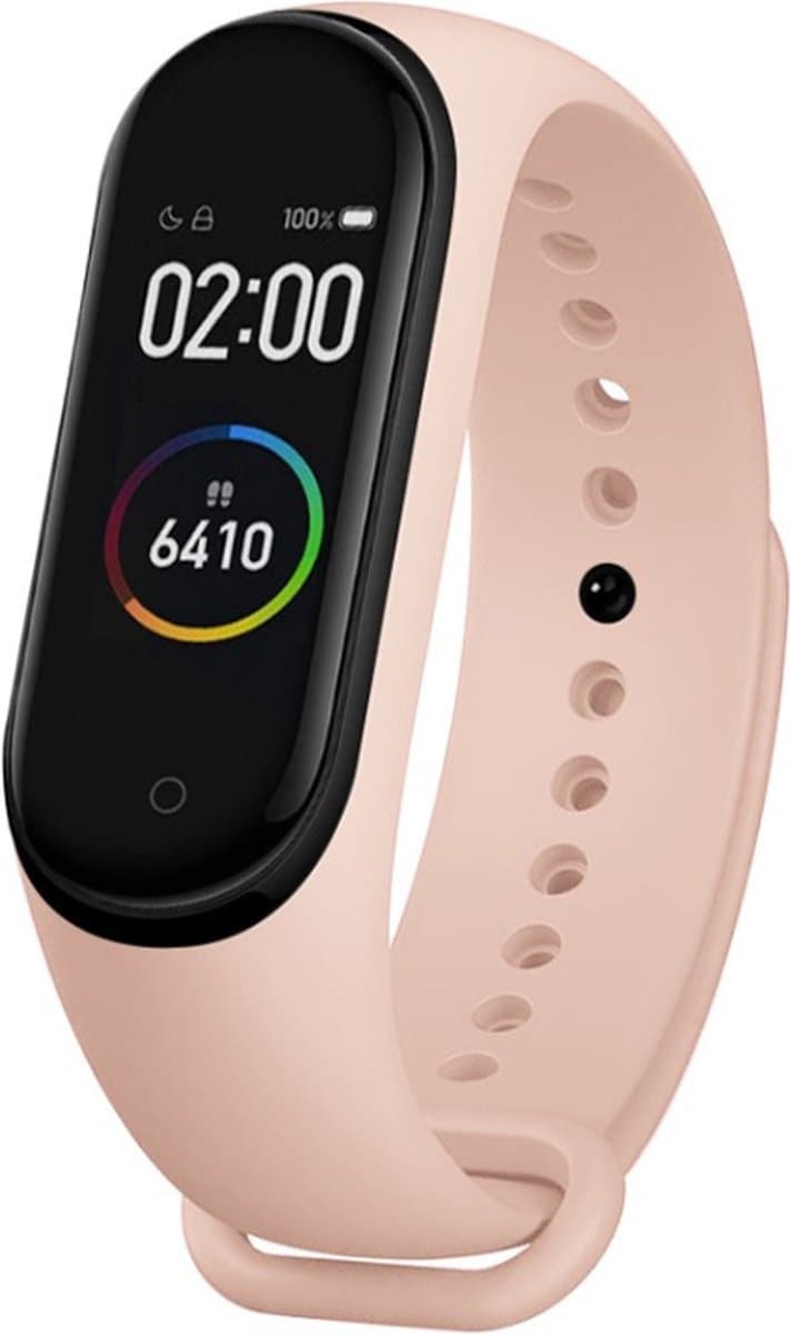 Kiraal Nova - Stappenteller - Activity Tracker - Temperatuurmeter - Bloeddrukmeter - Hartslagmeter - Smartwatch - Horloge - Heren - Dames - Nederlandse Handleiding - Oud Roze
