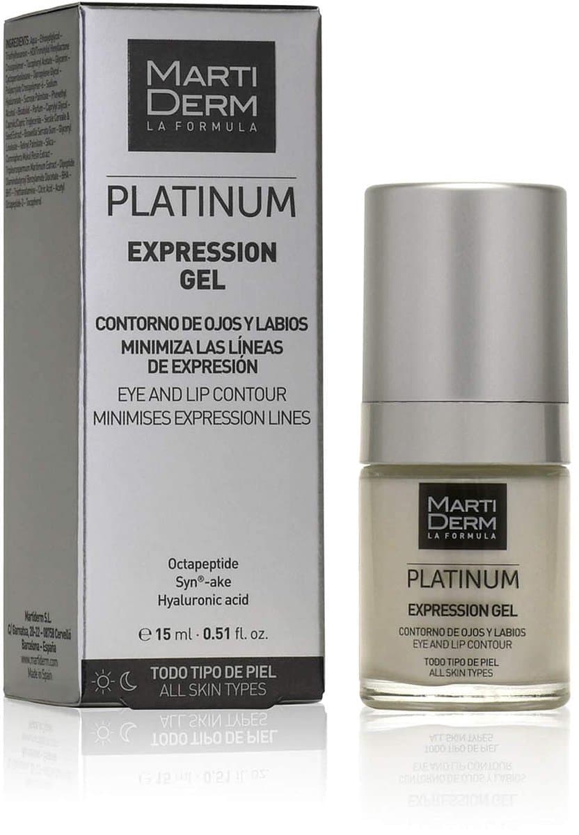 Martiderm PLATINUM EXPRESSION oog- en lipcontourgel 15 ml