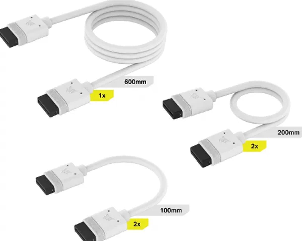 Corsair CL-9011126-WW interne voedingskabel 5 stuks