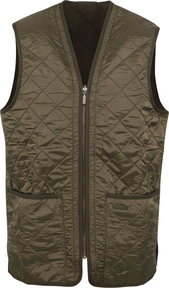 Barbour Voering Polarquilt Groen - Maat S - Heren - Binnenjas
