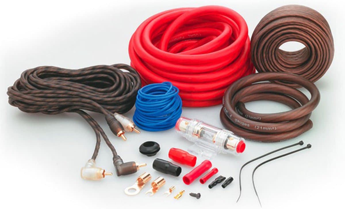 Focal PK21 – Audiokabel - 21mm2 kabelset - voedingskabel voor versterker - aansluitset