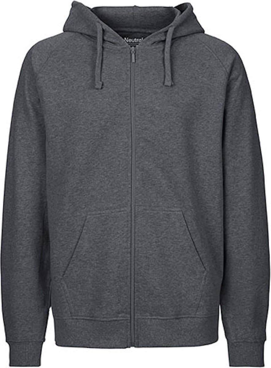 Neutral Men´s Zip Hoodie NE63301 - Dark Heather - XXL