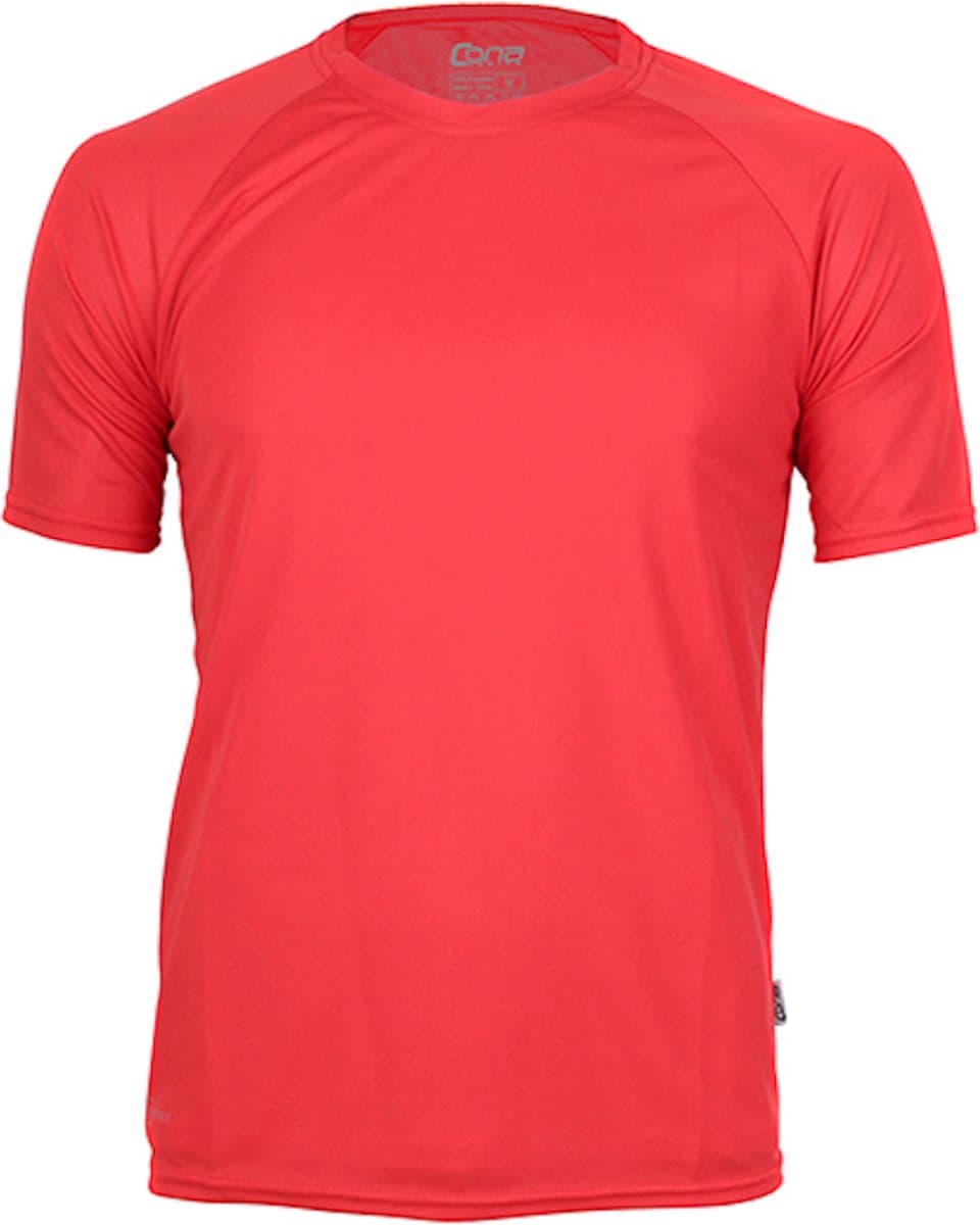 Herensportshirt 'Tech Tee' met korte mouwen Lobster Red - S